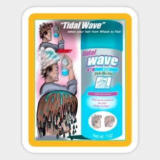 Pukey Products 13-  Tidal Wave Sticker